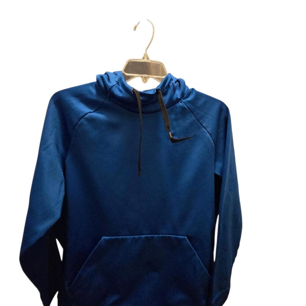 Nike Men's‎ Blue Pullover Hoodie Sweatshirt